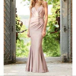 Bari Jay champagne dress
